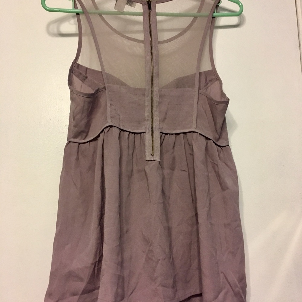 Mesh Lilac Racerback Party Tank - Picture 3 of 3